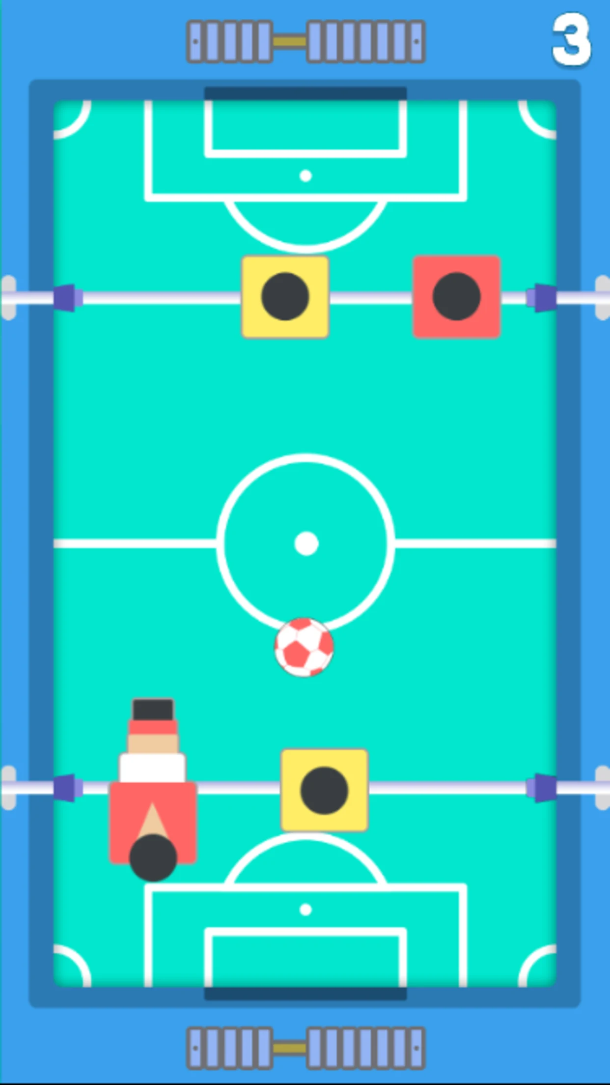 Tap Soccer: Mini Foosball screenshot