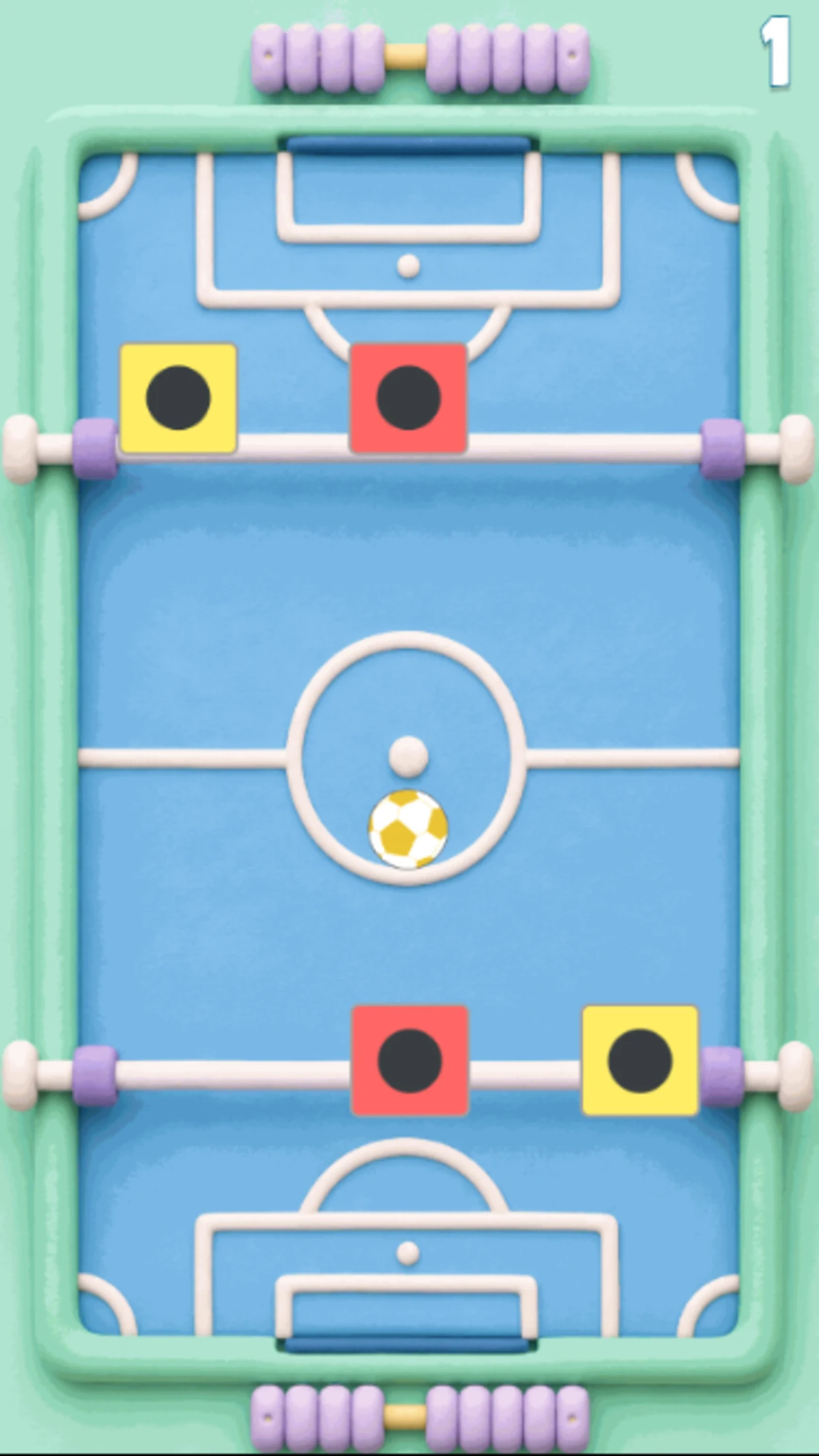 Tap Soccer: Mini Foosball screenshot